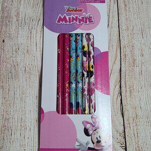 Disney Minnie Mouse 6-Piece Pencil Set - NEW